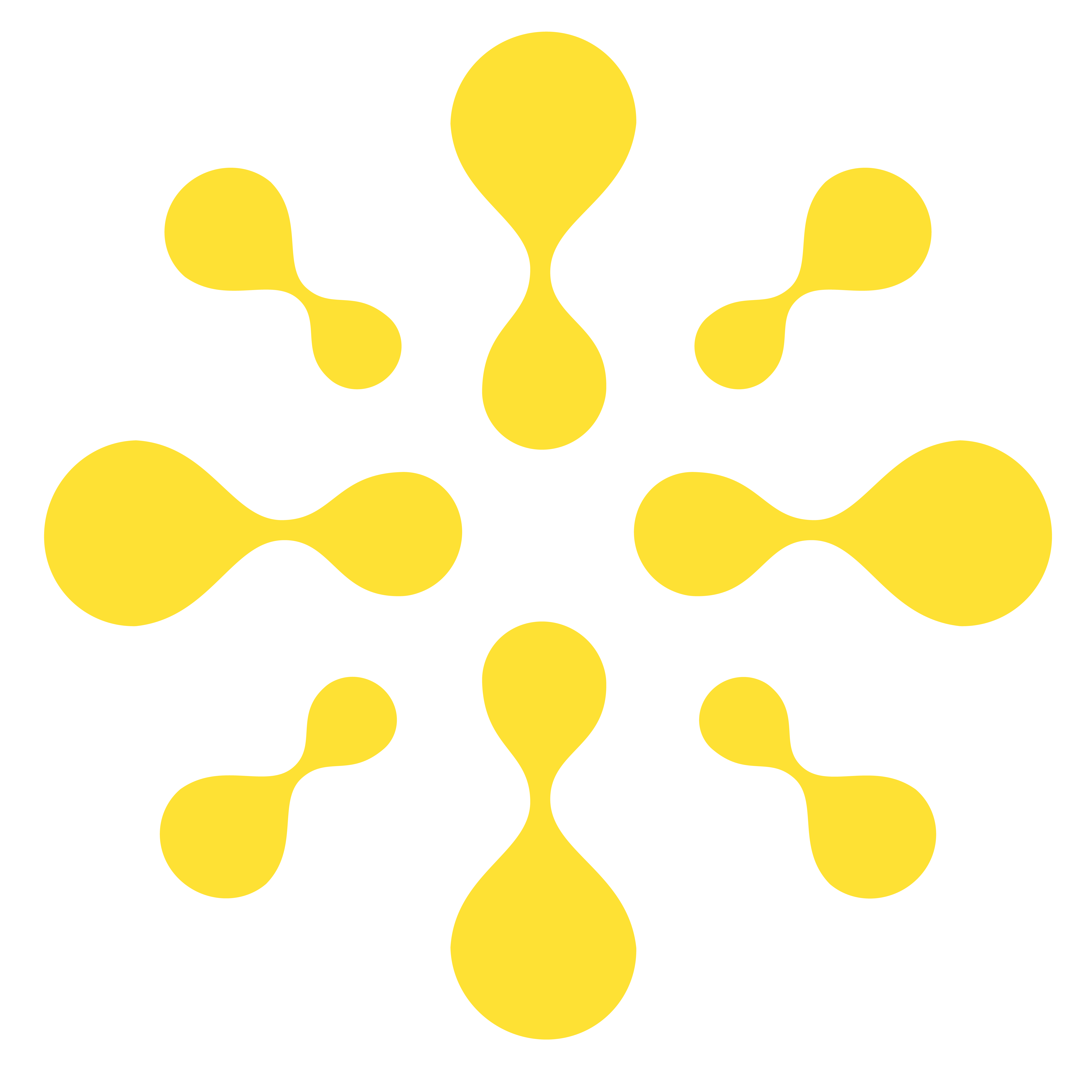 MedScience Distribution icon in yellow. A simple, circular emblem representing the brand's identity, designed in a clean and modern style for versatile use across digital and print materials.