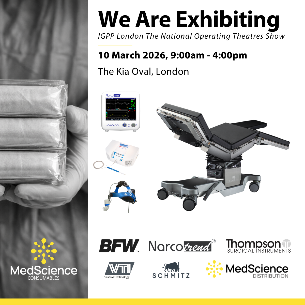 IGPP – The National Operating Theatres Show 2026 at The Kia Oval, London.