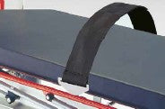 Body Restraint Strap with Clamp – for SCHMITZ STL285 Patient Stretcher – Part No. 207.1800.0
