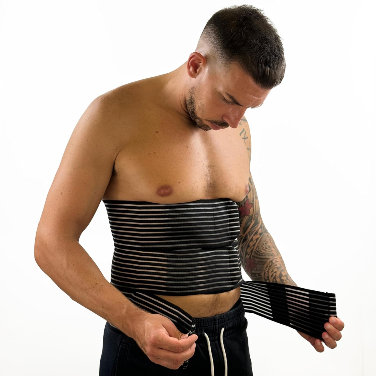 Ruban Band Hernia Support Binder – Abdominal Hernia Support Belt