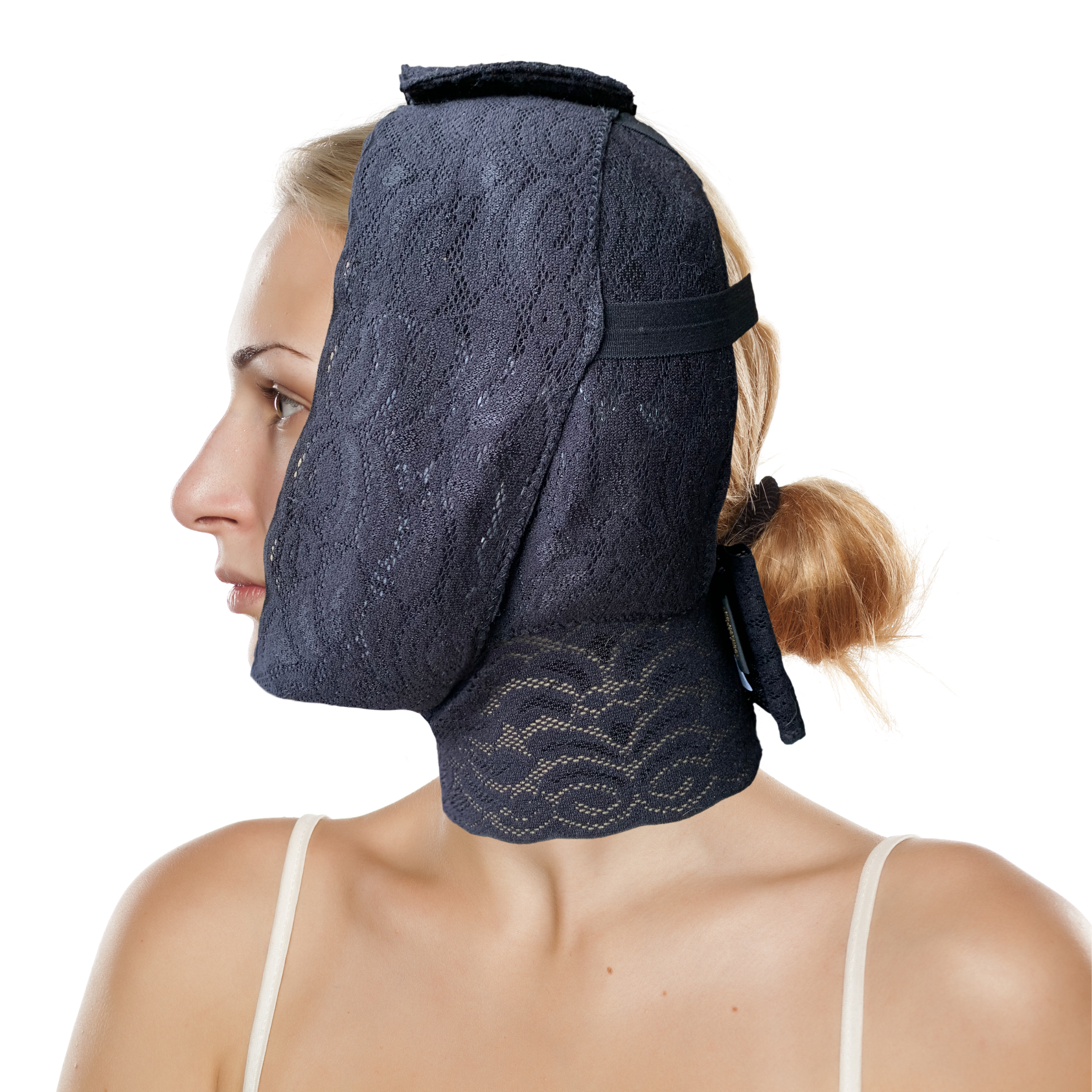 Calla Facelift Lace Wrap with Cold Packs – Post-Facelift Cooling Recovery Band