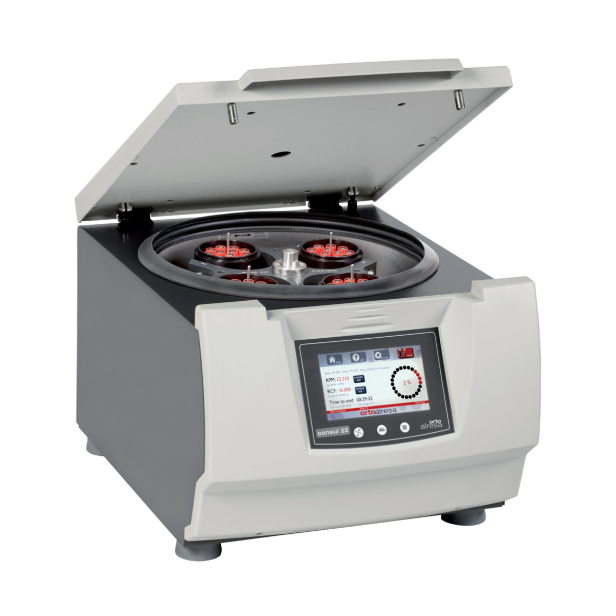 Ortoalresa Consul 22 Refrigerated Centrifuge – Compact, High-Capacity, TFT Touchscreen