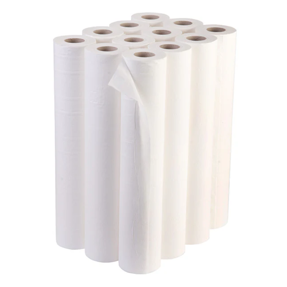 MedScience White 2-Ply Couch Rolls 500mm x 40m – Pack of 12