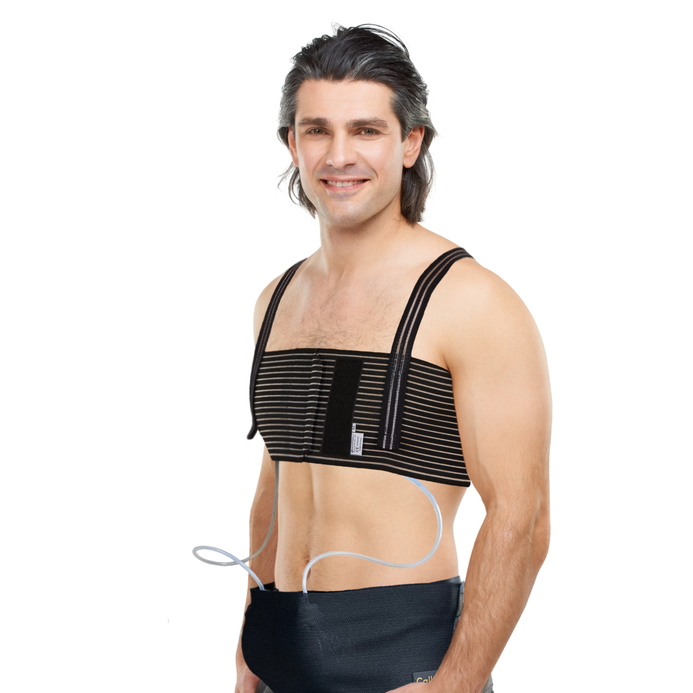 Calla Drain Belt for Surgical Drainage Bottles – Post-Surgery Drain Holder (XS-S-M)