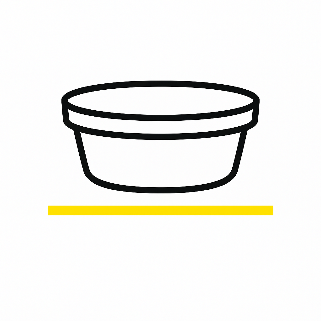 Non-Sterile Medical Holloware – Gallipot