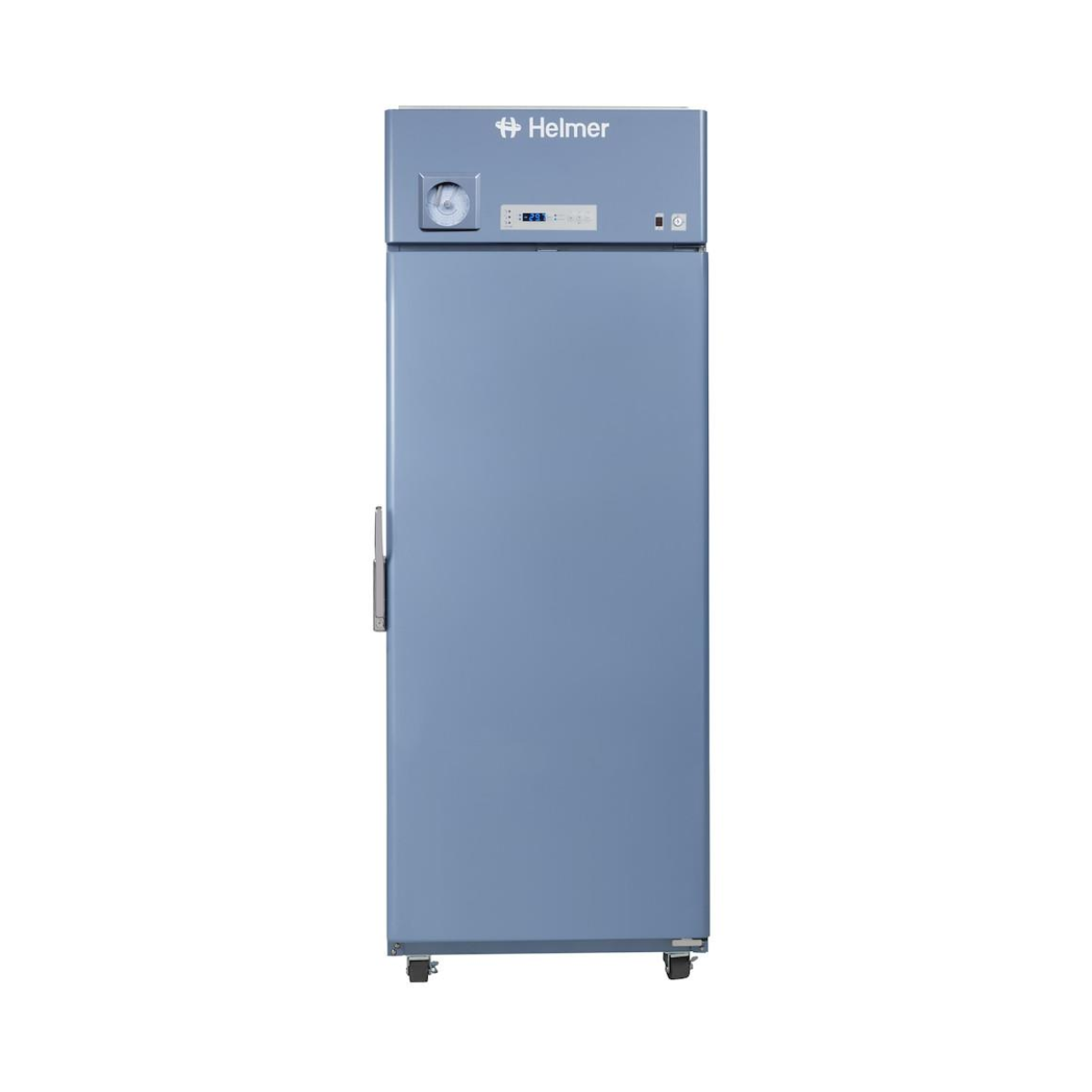 HBF125 Horizon Series upright blood bank plasma freezer, –35 °C, 714-litre capacity, tall white medical storage unit with solid door.