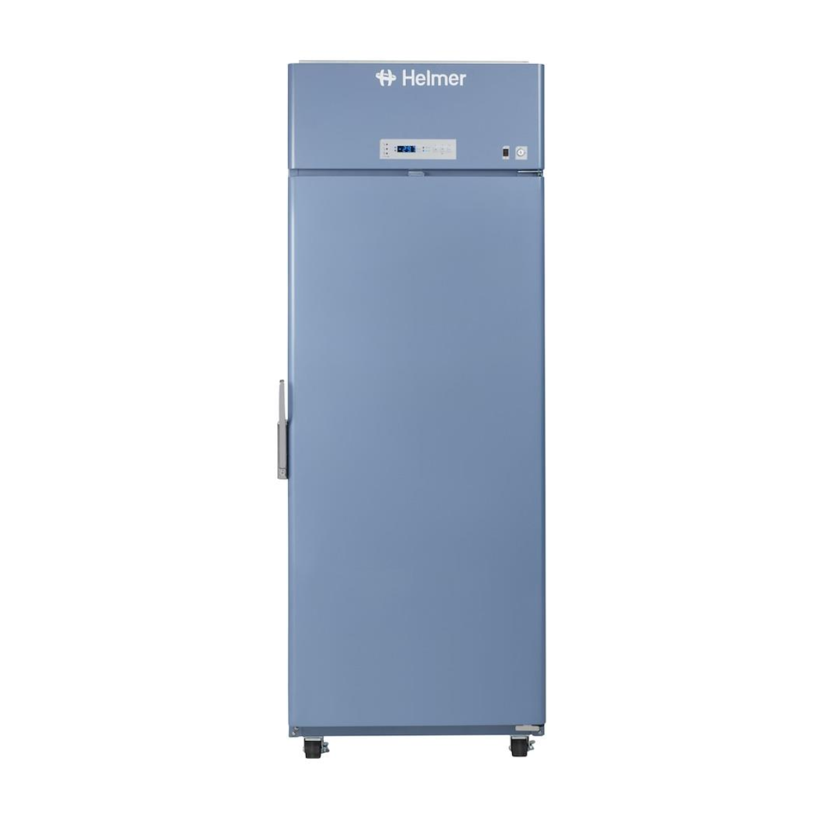 HLF120-GX Horizon Series upright laboratory freezer, –30 °C, 572-litre capacity, white medical storage unit with solid door.
