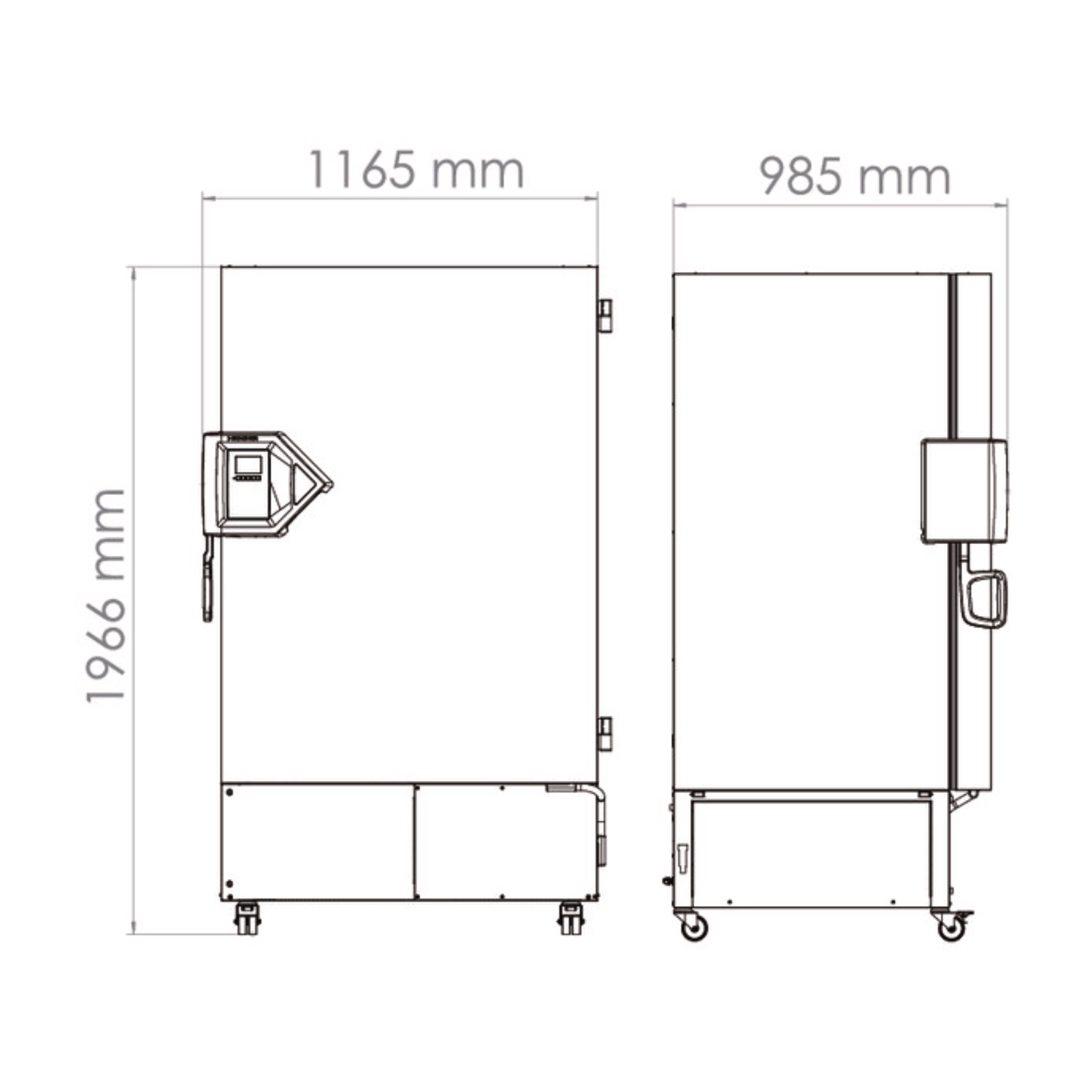 Model UF V 700 | Ultra-low temperature freezers with climate-neutral refrigerants