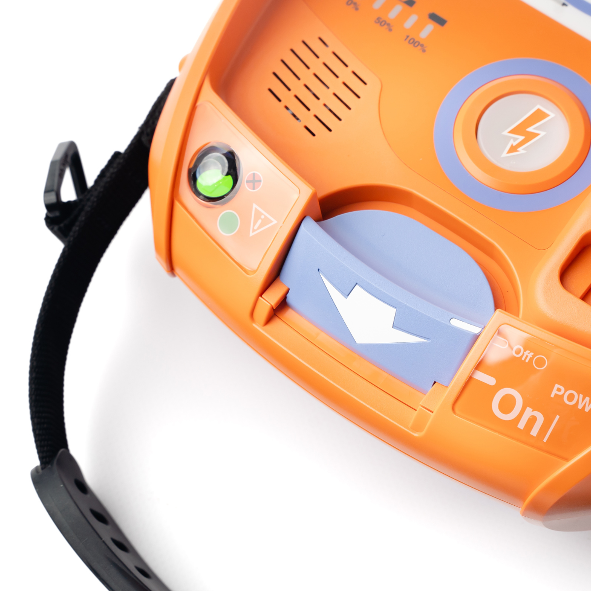 Nihon Kohden AED-3100K fully automatic automated external defibrillator unit.