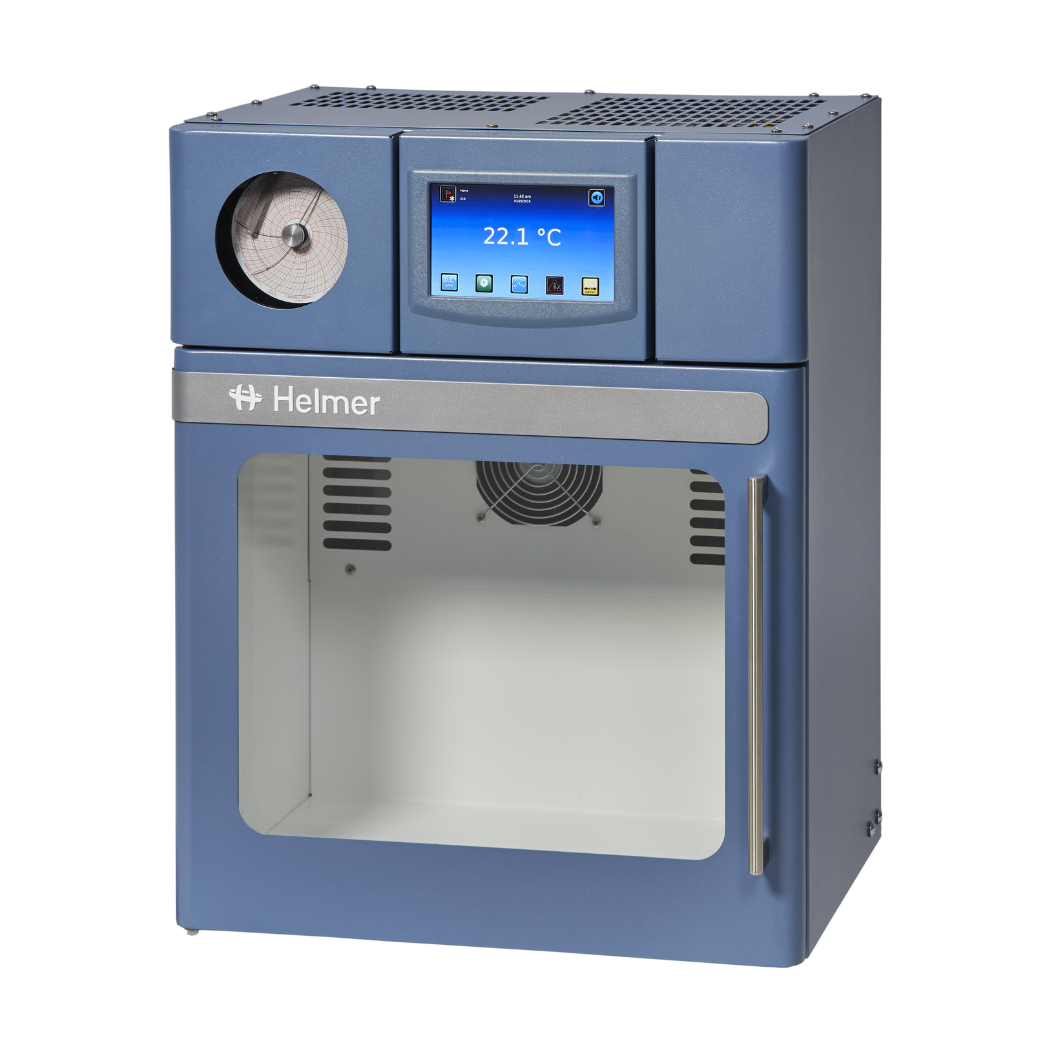 Helmer PC100 Pro Line Countertop Platelet Incubator – a compact, high-performance platelet storage unit, distributed by MedScience.