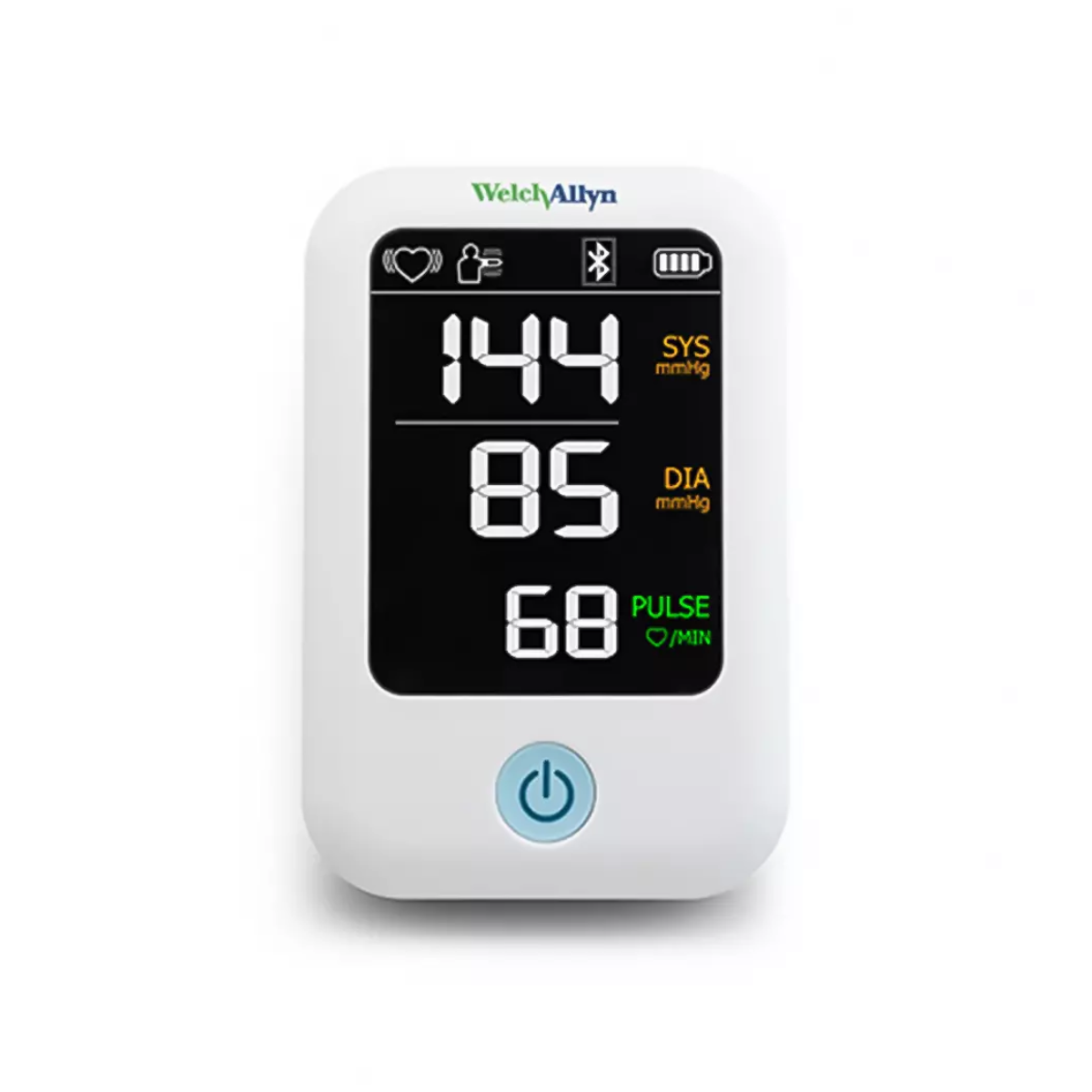 Welch Allyn blood pressure monitor on a white background