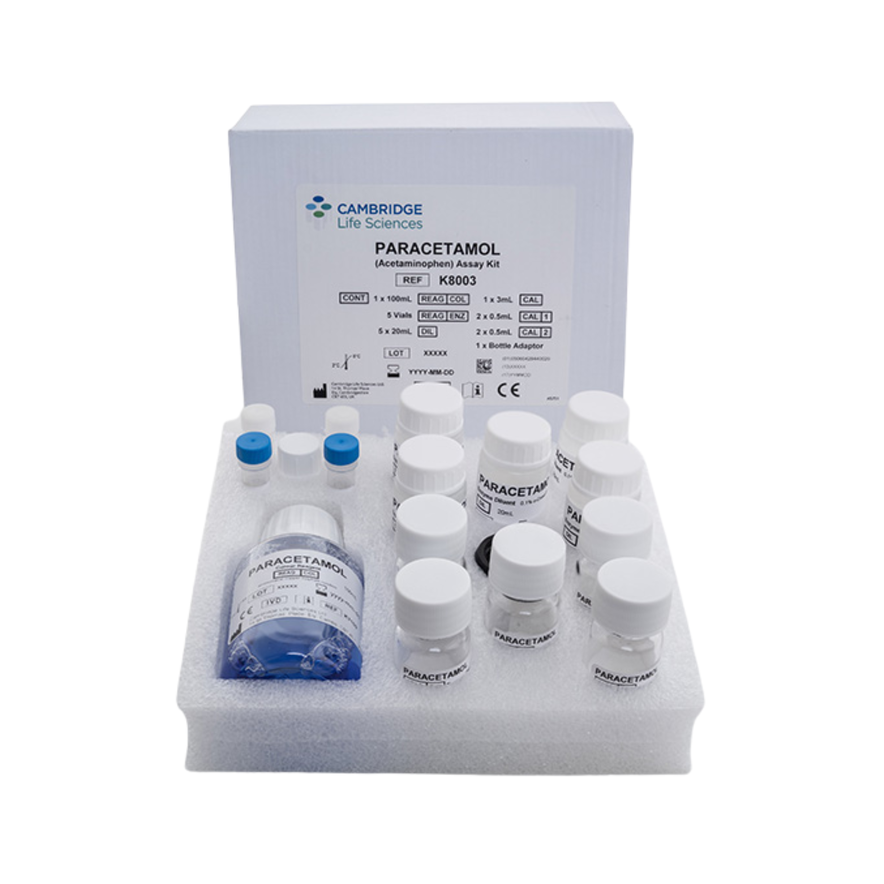 Paracetamol (acetaminophen) assay kits