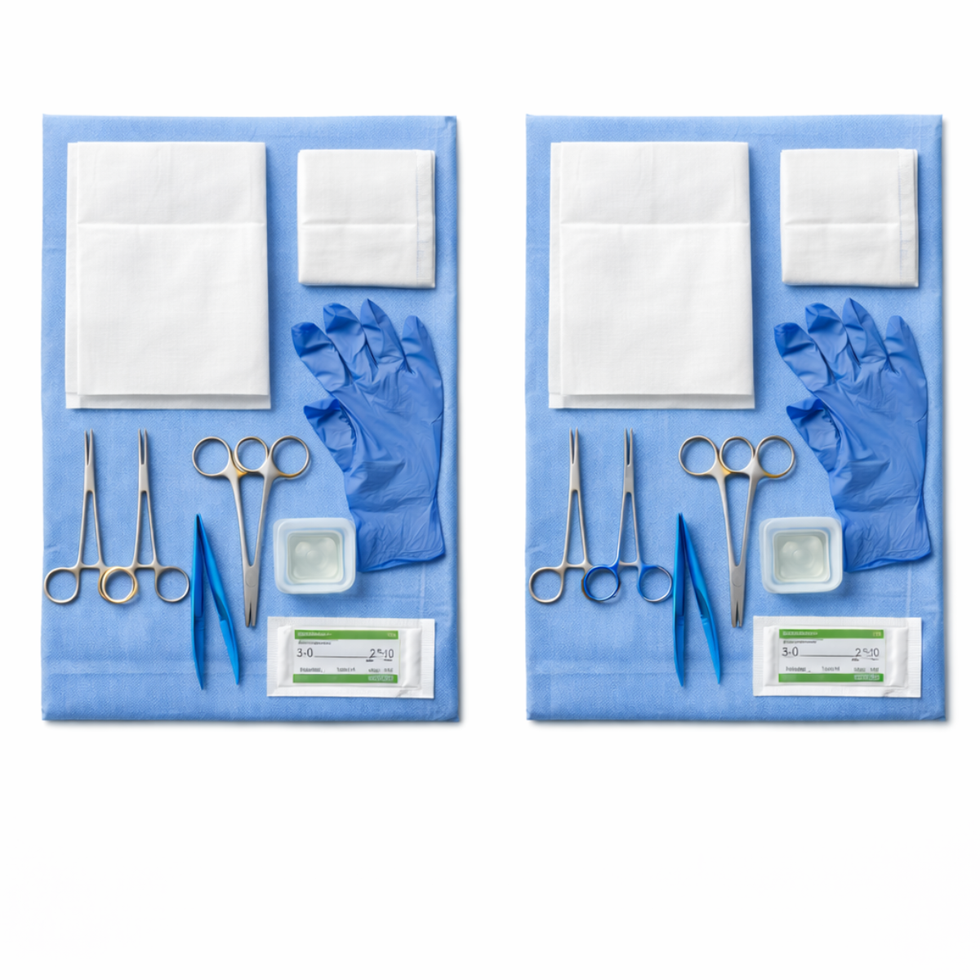 Suture Procedure Packs – Sterile, Ready-to-Use Suturing Kits ...