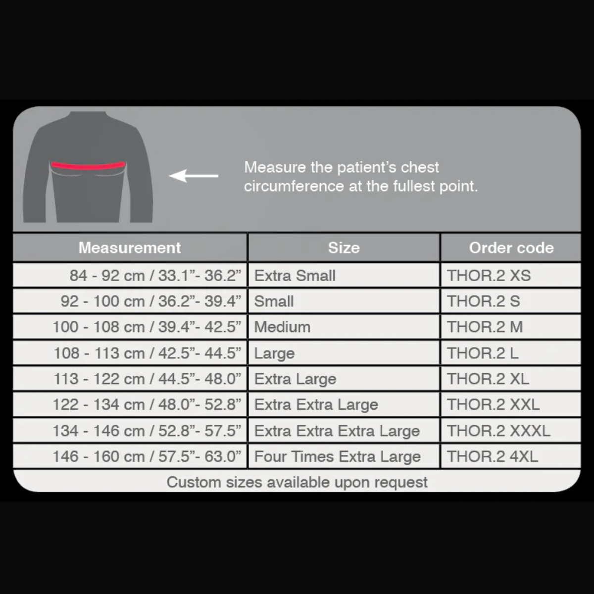 Thoratic Dual Band Chest Compression Binder – Post-Surgery Thoracic Support Wrap